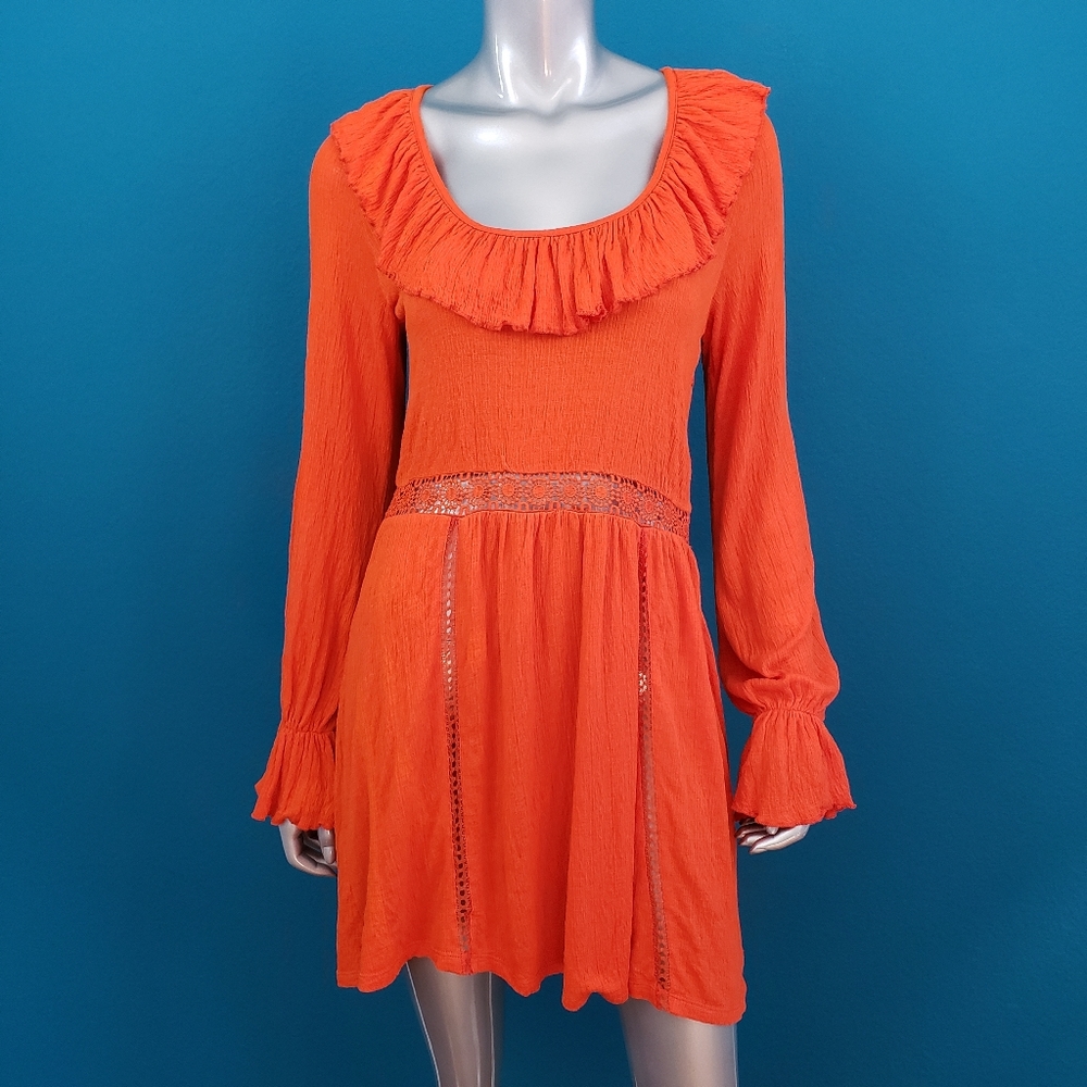 🆕️🌻 ASOS Boho Mini Dress w/ Crochet // (NWT)